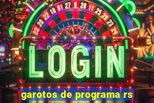 garotos de programa rs